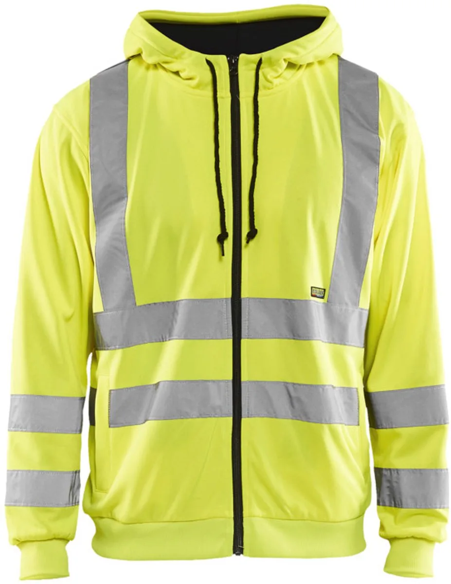 Hooded Sweatshirt High Vis 3346-1974 - High Vis Geel de Blåkläder, High Vis Geel, M – image du produit