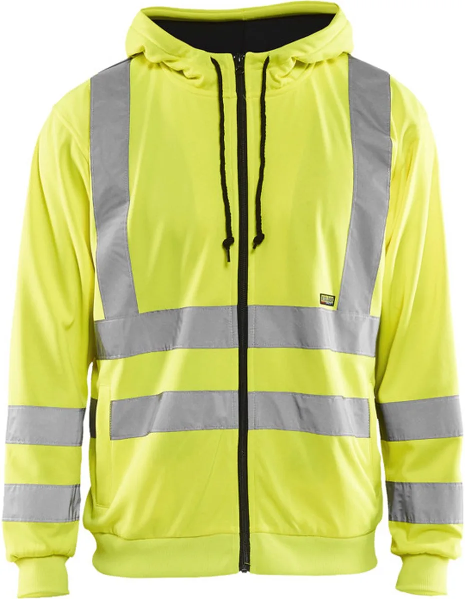 Hooded Sweatshirt High Vis 3346-1974 - High Vis Geel de Blåkläder, High Vis Geel, S – image du produit