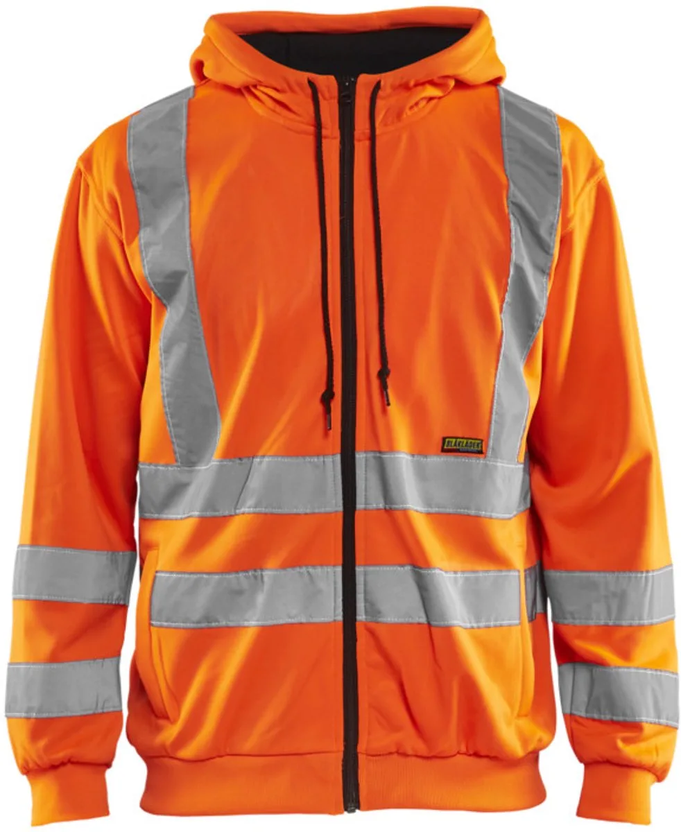 Hooded Sweatshirt High Vis 3346-1974 - High Vis Oranje de Blåkläder, High Vis Oranje, XXL – image du produit