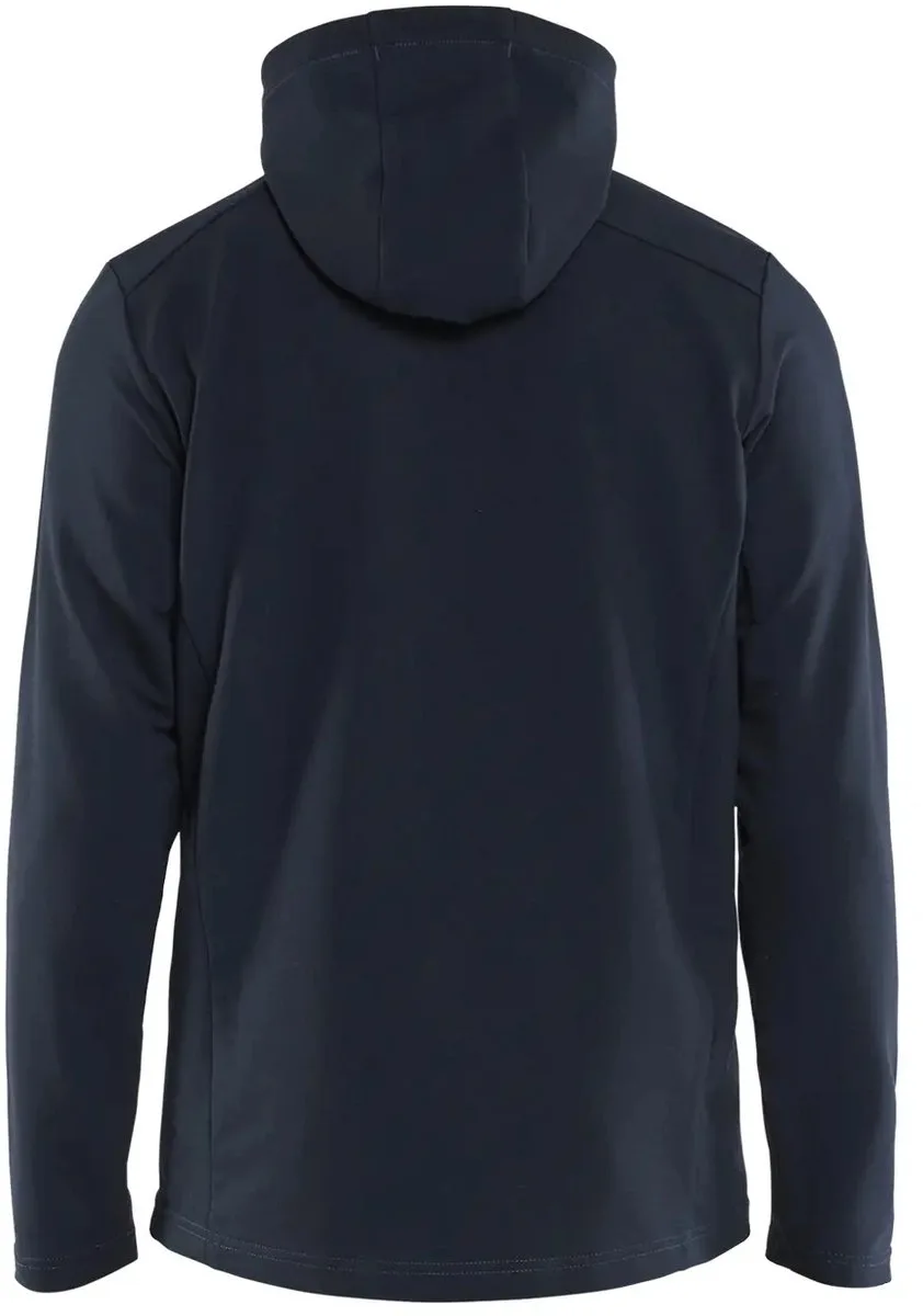 Hooded sweatshirt met rits Blaklader van Blåkläder, Donkere marine – productafbeelding