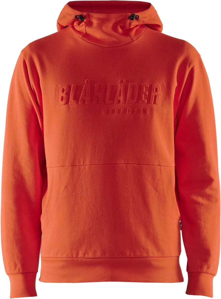 Hoodie 3D 3530-1158 - Oranjerood von Blåkläder, Oranjerood, 4XL – Produktbild