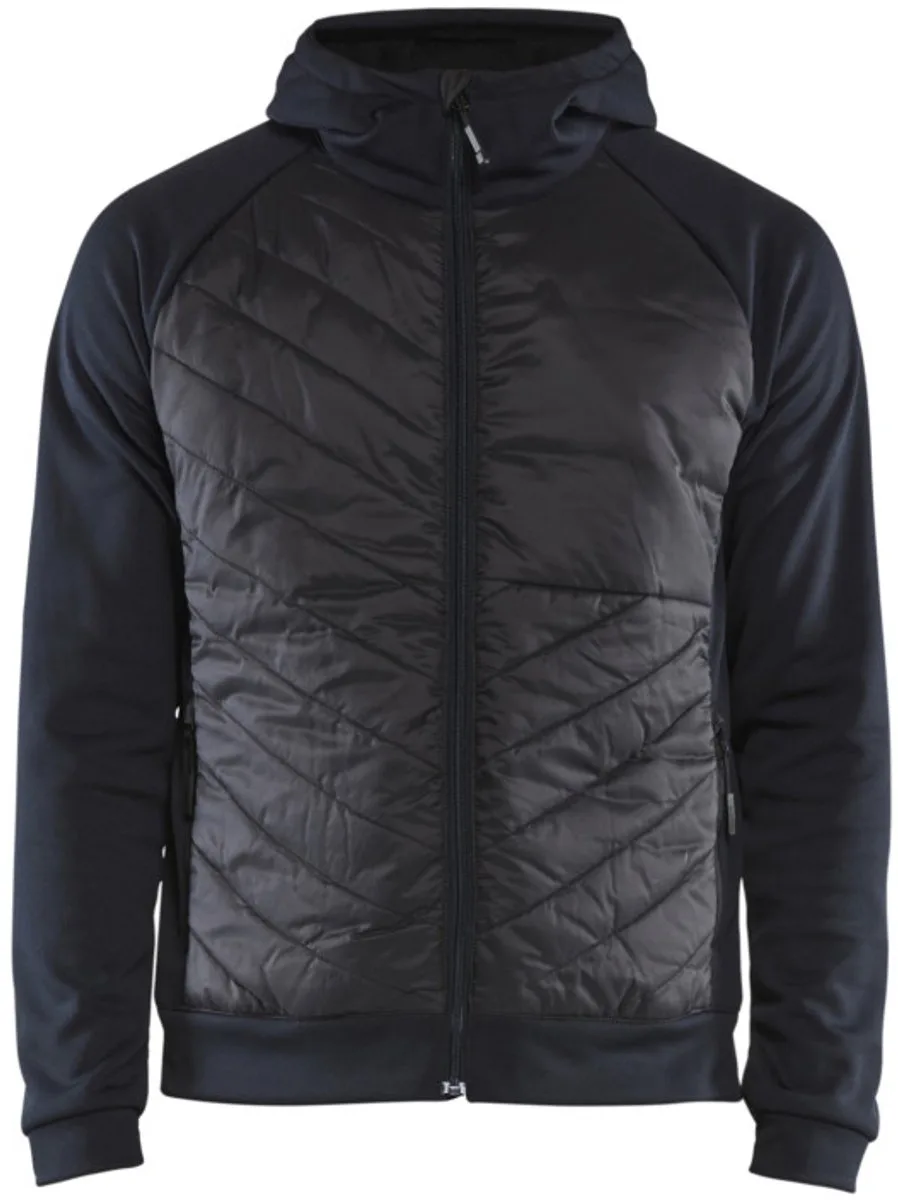 Hybride sweater 3463-2526 - Donker marineblauw/Zwart de Blåkläder, Donker marineblauw, Noir, 4XL – image du produit