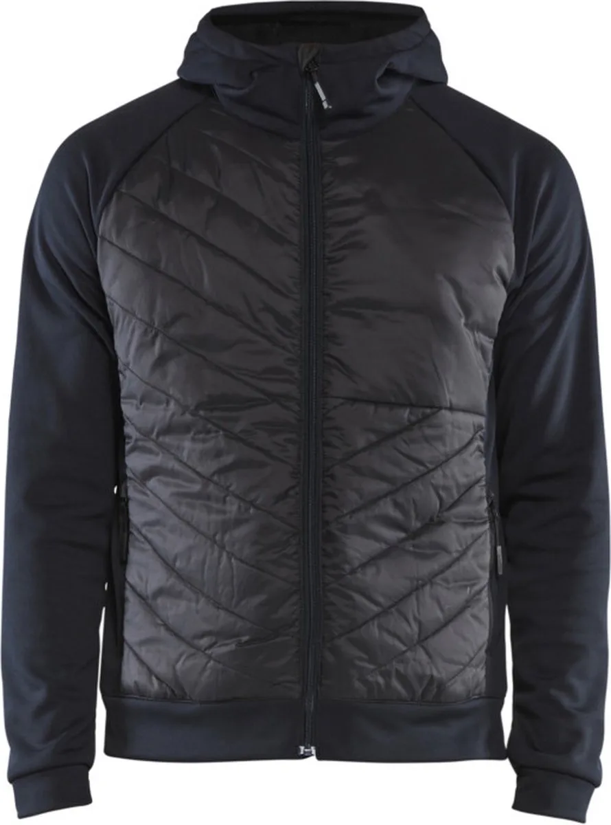Hybride sweater 3463-2526 - Donker marineblauw/Zwart de Blåkläder, Donker marineblauw, Noir, M – image du produit