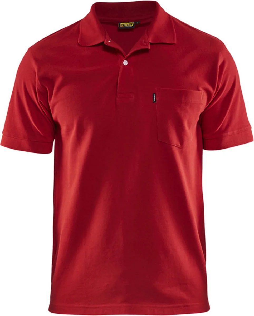 Piqué Polo 3305-1035 - Rood von Blåkläder, Rot, 3XL – Produktbild