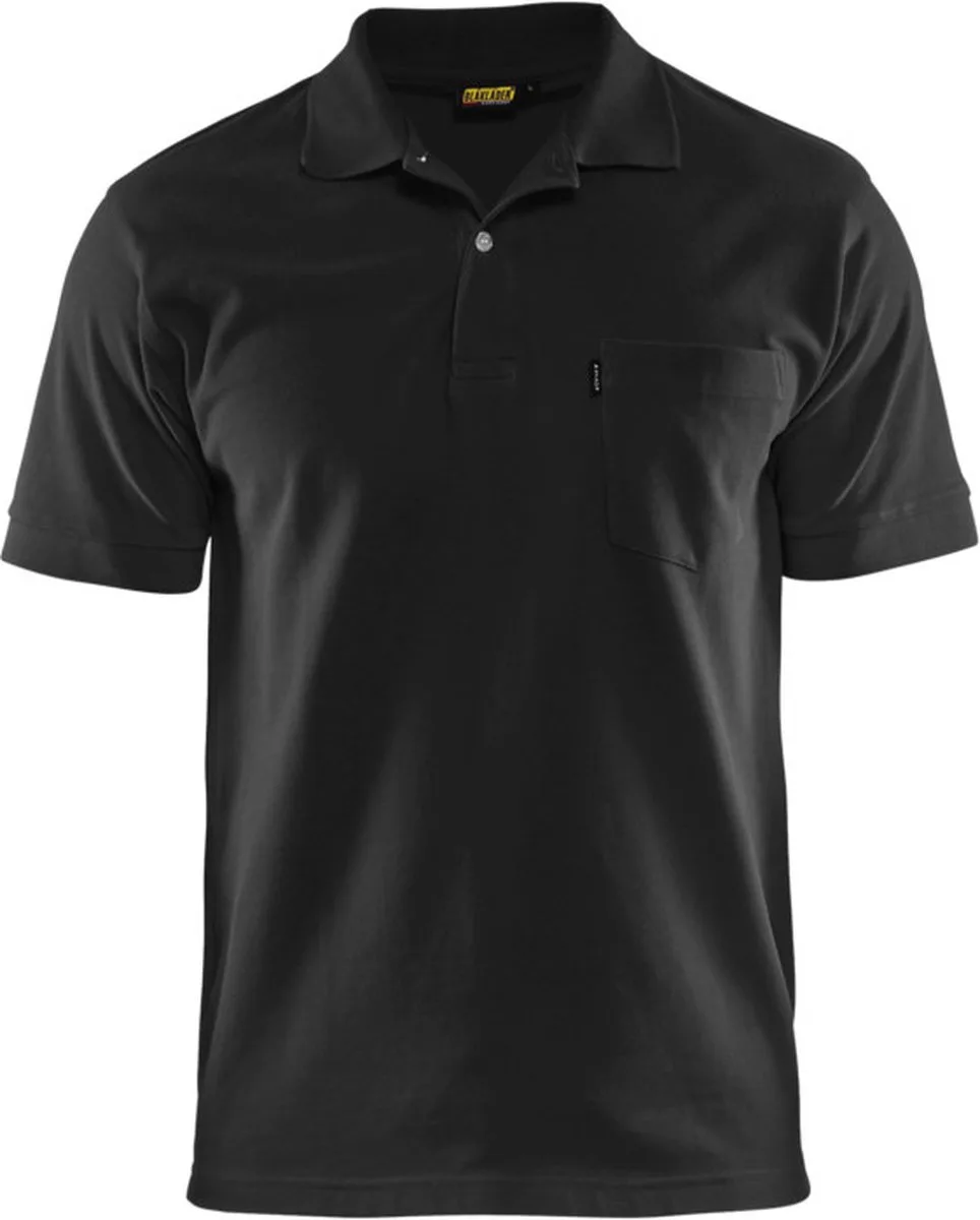 Piqué Polo 3305-1035 - Zwart van Blåkläder, Zwart, 3XL – productafbeelding
