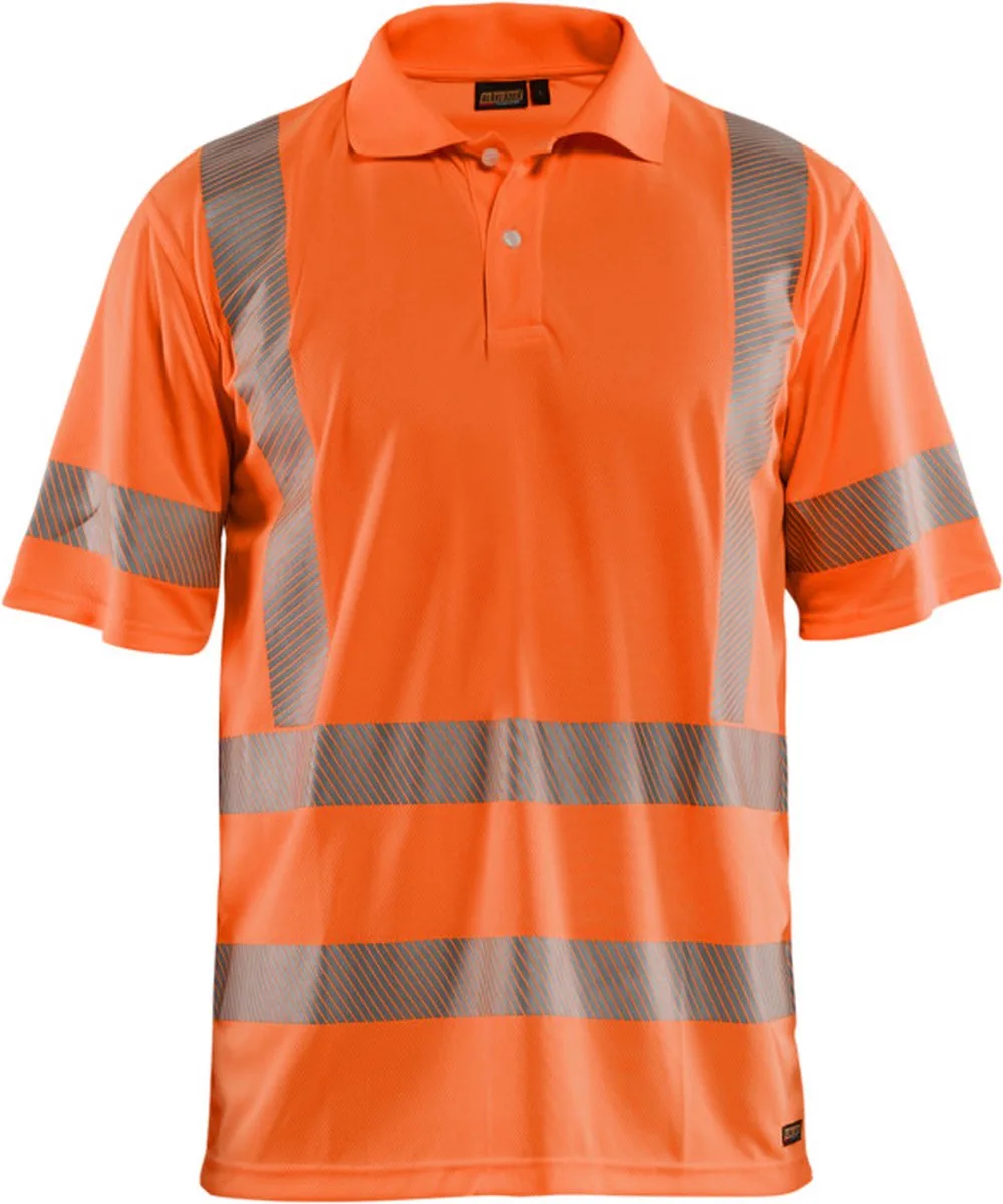Polo High Vis 3428-1013 - High Vis Oranje de Blåkläder, High Vis Oranje, 4XL – image du produit