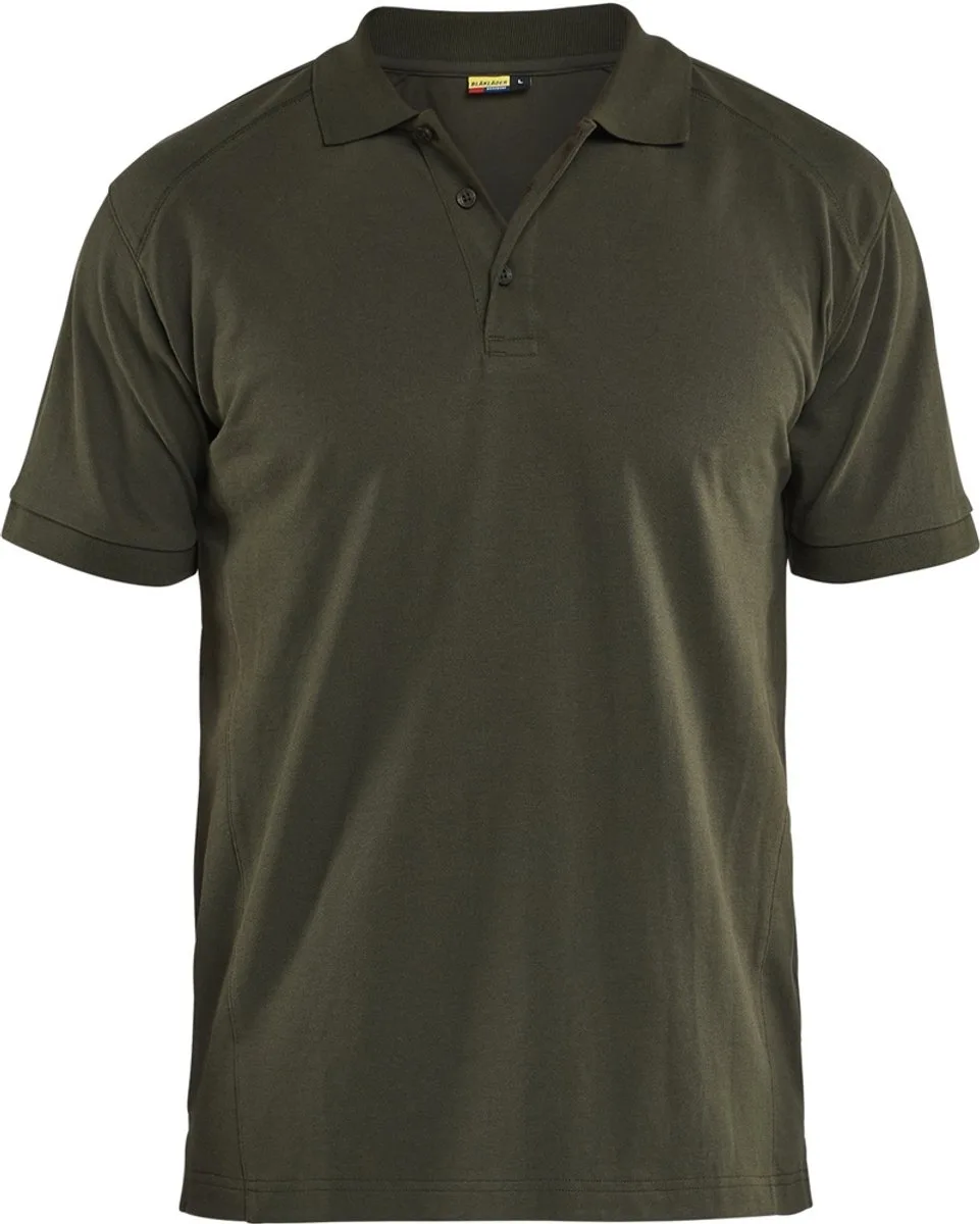 Poloshirt piqué 3324-1050 - Donker Herfstgroen de Blåkläder, Donker Herfstgroen, 3XL – image du produit