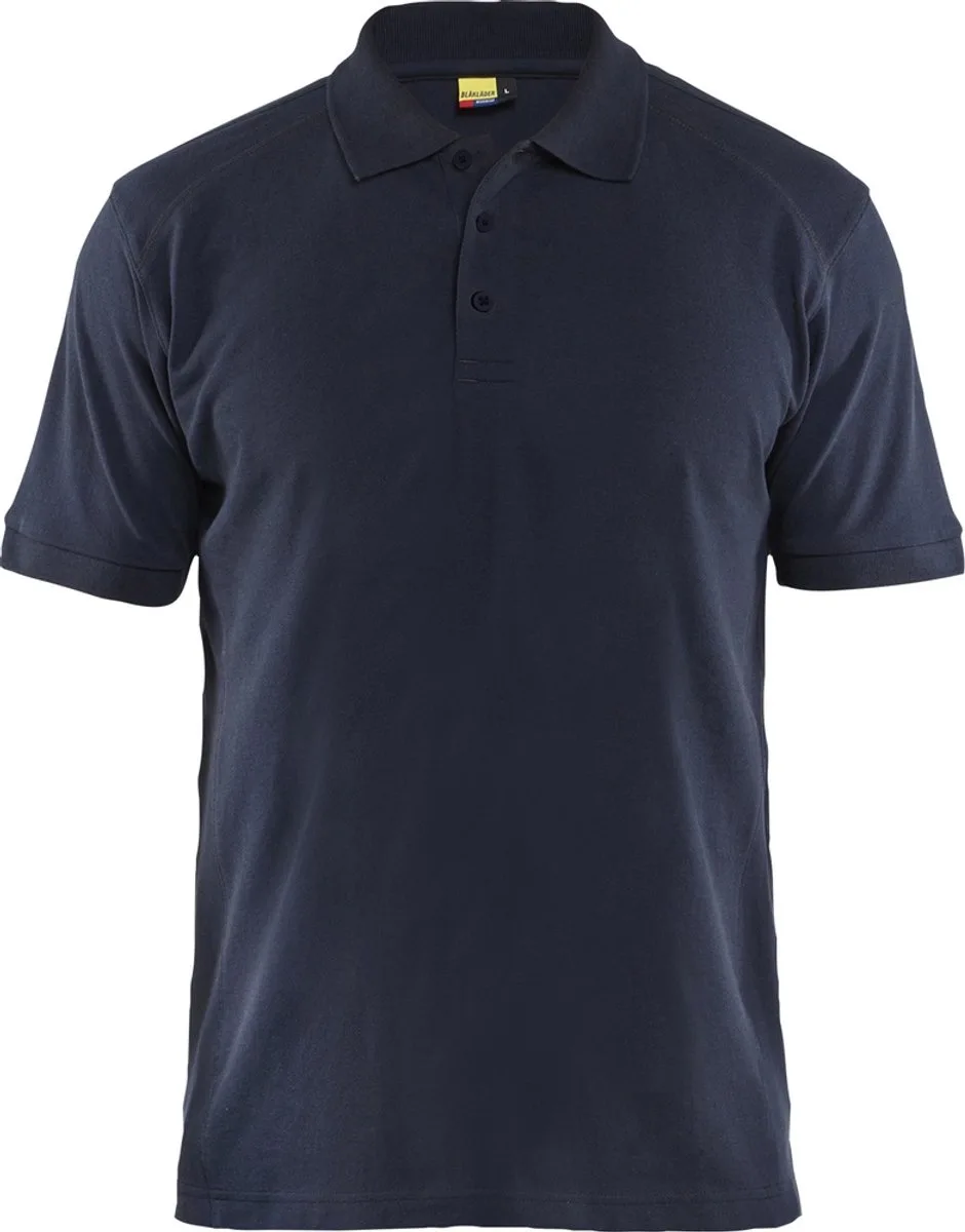 Poloshirt piqué 3324-1050 - Donker marineblauw fra Blåkläder, Donker marineblauw, 4XL – produktbillede