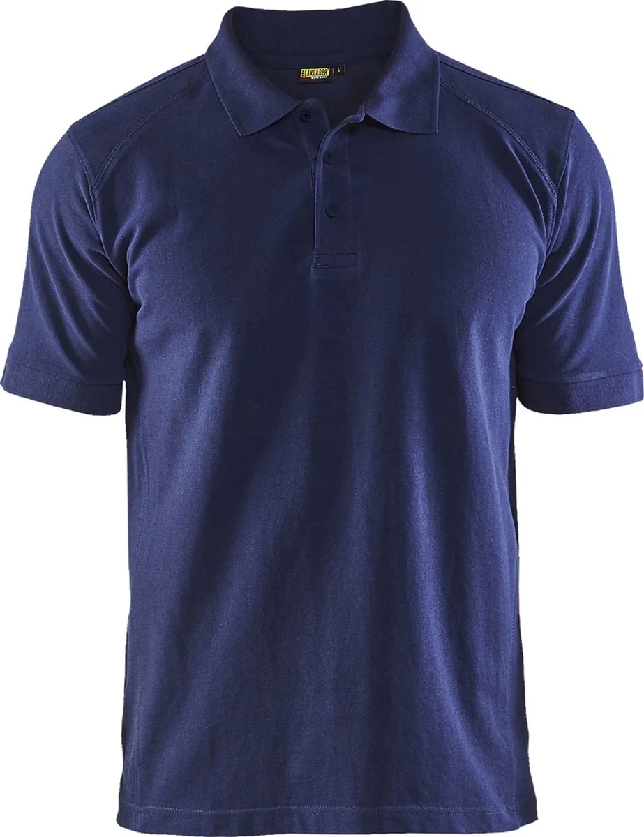 Poloshirt piqué 3324-1050 - Marineblauw von Blåkläder, Marineblauw, 5XL – Produktbild