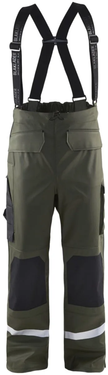 Regenbroek LEVEL 2 1305-2003 - Army Groen von Blåkläder, Army Groen, S – Produktbild