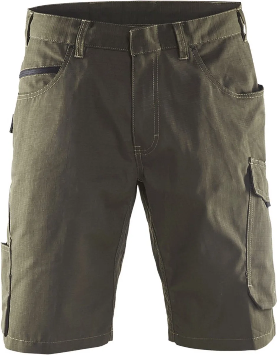 Service short 1499-1330 - Groen/Zwart van Blåkläder, Groen, Zwart, C52 – productafbeelding