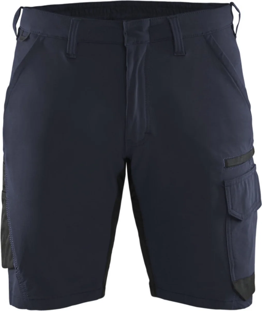 Service short 4-weg stretch 1423-1645 - Donker marineblauw/Zwart de Blåkläder, Donker marineblauw, Noir, C54 – image du produit