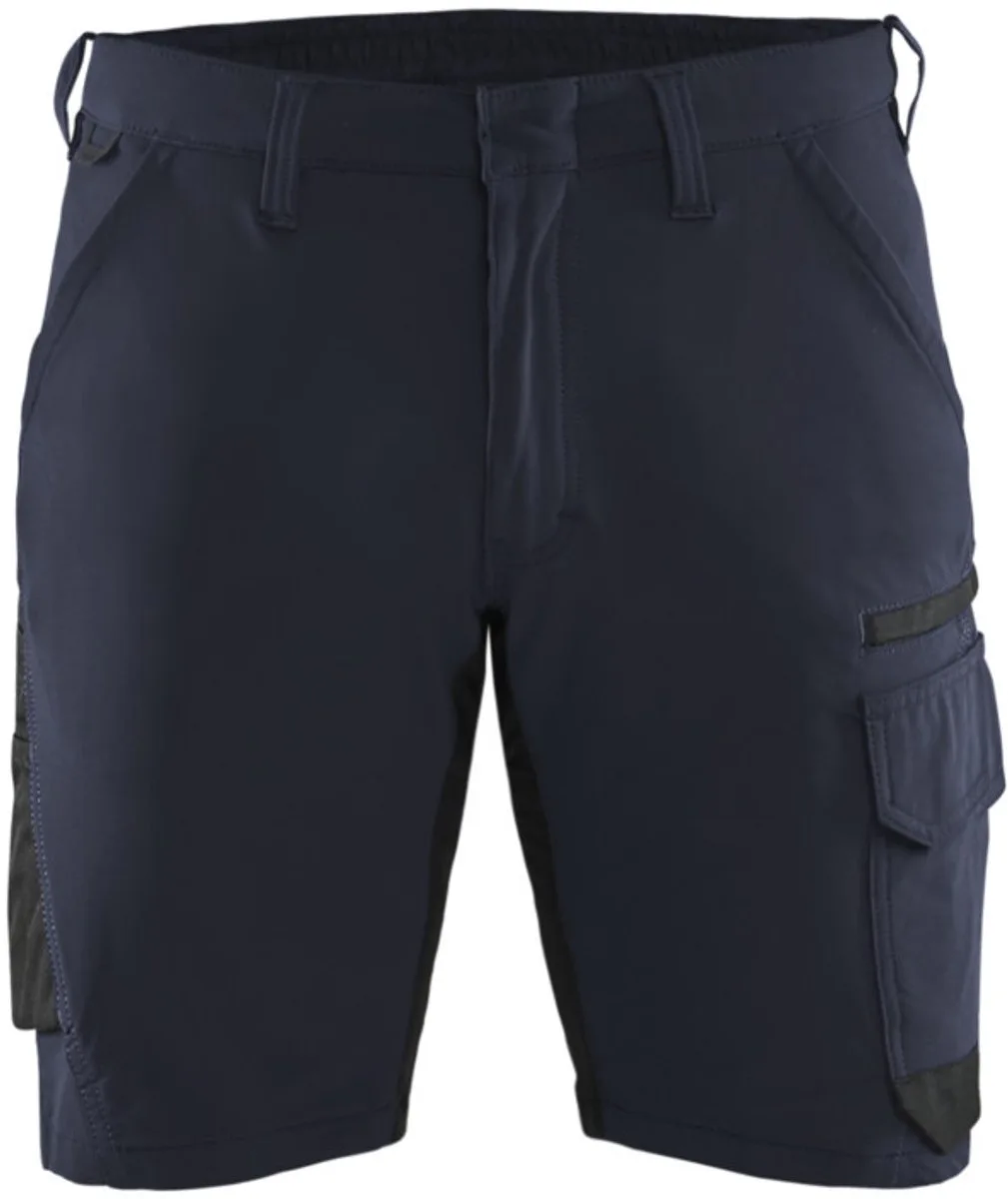 Service short 4-weg stretch 1423-1645 - Donker marineblauw/Zwart de Blåkläder, Donker marineblauw, Noir, C44 – image du produit