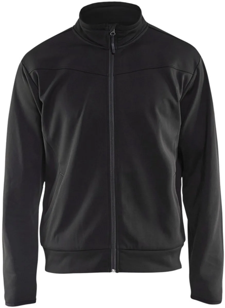 Service sweatshirt met rits 3362-2526 - Zwart/Donkergrijs de Blåkläder, Noir, Gris foncé, S – image du produit