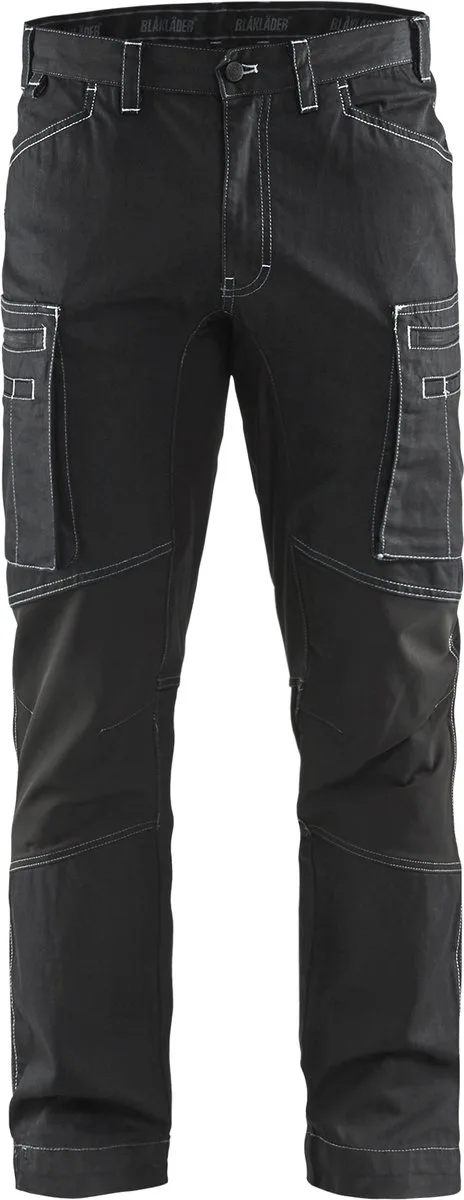 Service werkbroek denim stretch 1459-1142 - Zwart de Blåkläder, Noir, D92 – image du produit