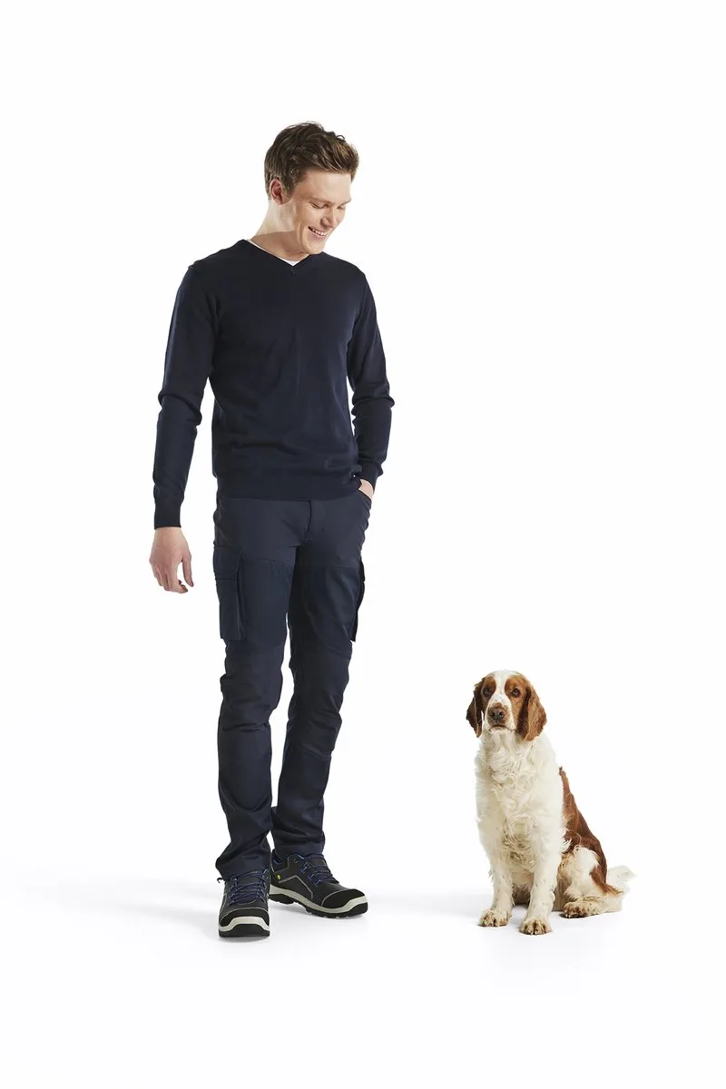 Service werkbroek stretch 1457-1830 - Donker marineblauw von Blåkläder, Donker marineblauw, C146 – Produktbild