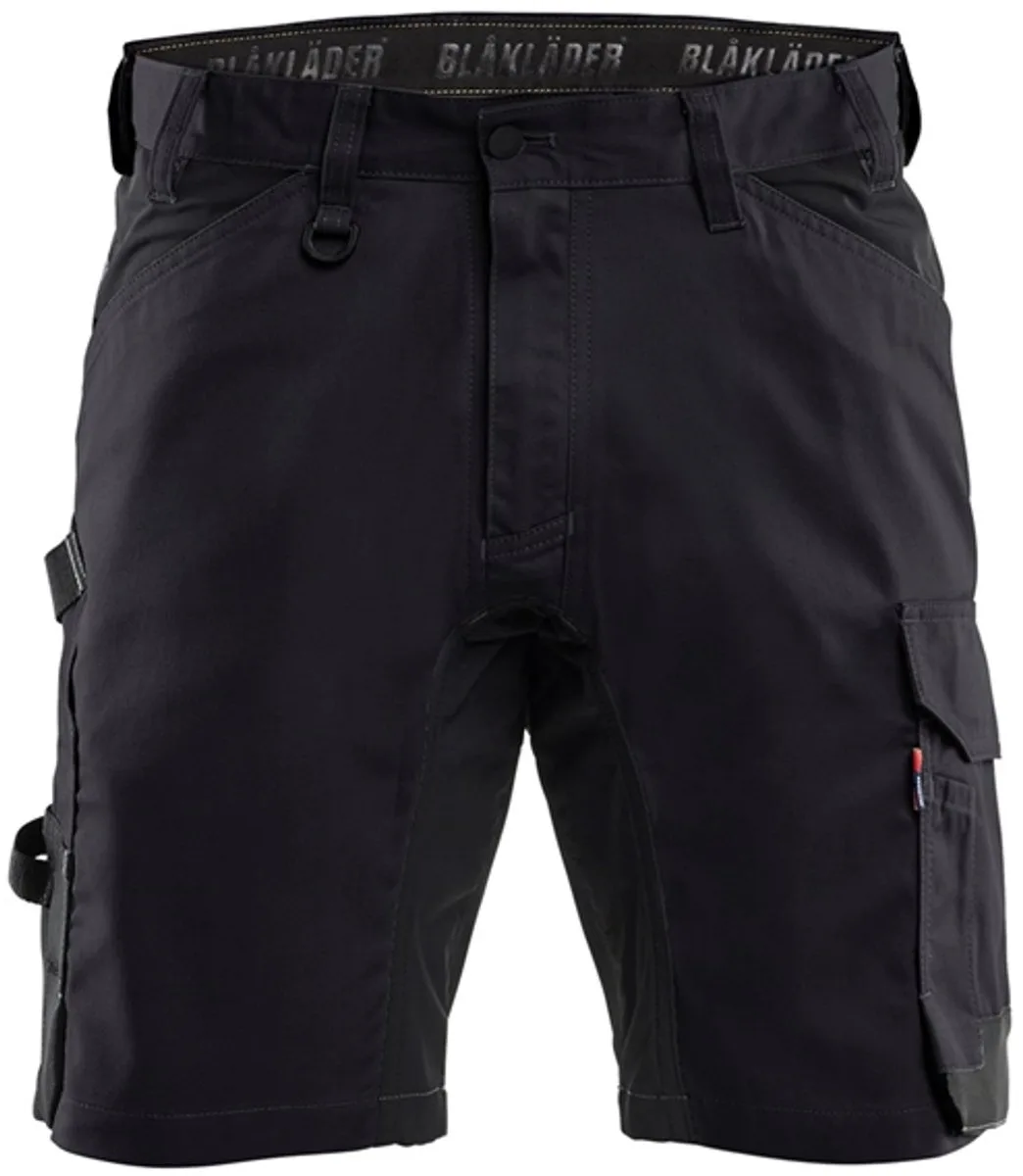 Short 2-Weg Stretch 1753-1832-9900 Zwart von Blåkläder, Schwarz, C50 – Produktbild
