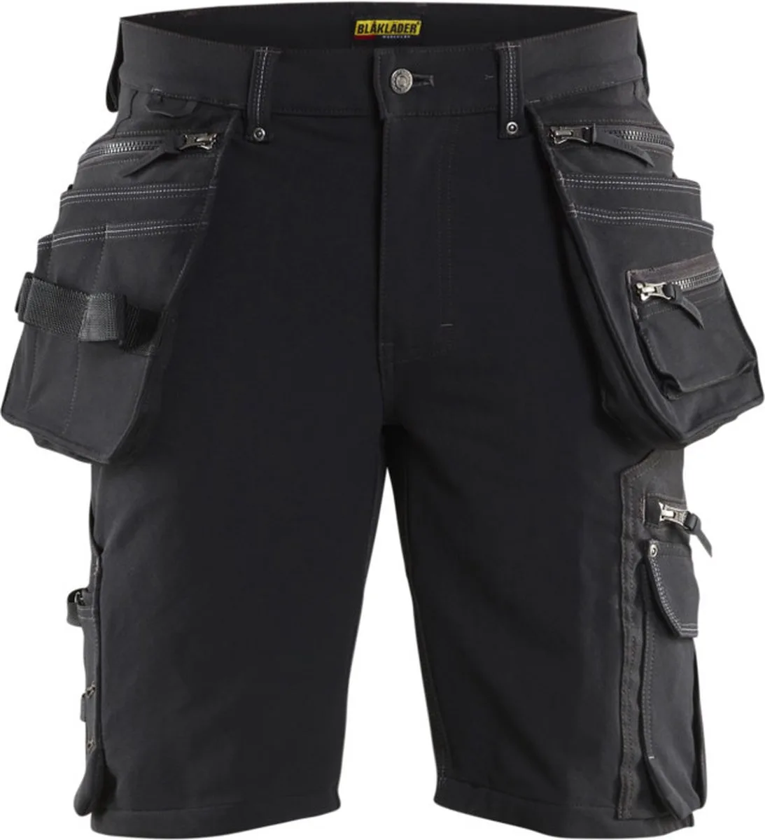 Short 4-weg stretch X1900 1988-1644 - Zwart von Blåkläder, Schwarz, C62 – Produktbild