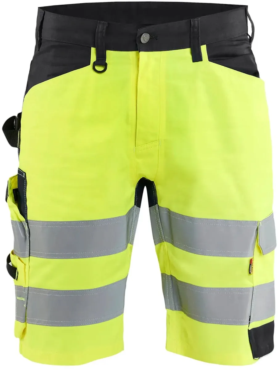 Short hoge zichtbaarheid Blaklader by Blåkläder, Neongeel, Black – product image