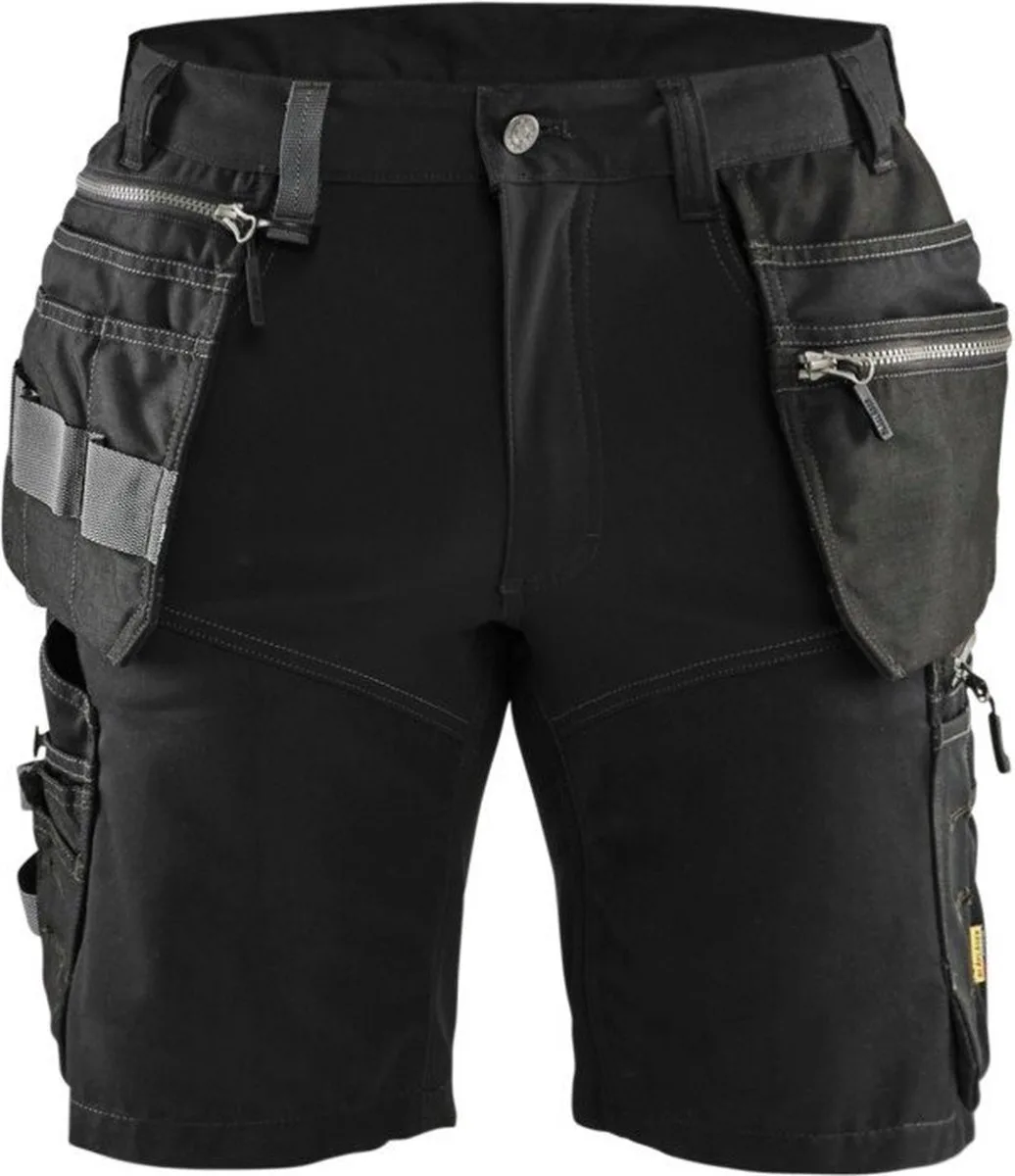 Short met stretch 1598-1860 - Zwart by Blåkläder, Black, C62 – product image