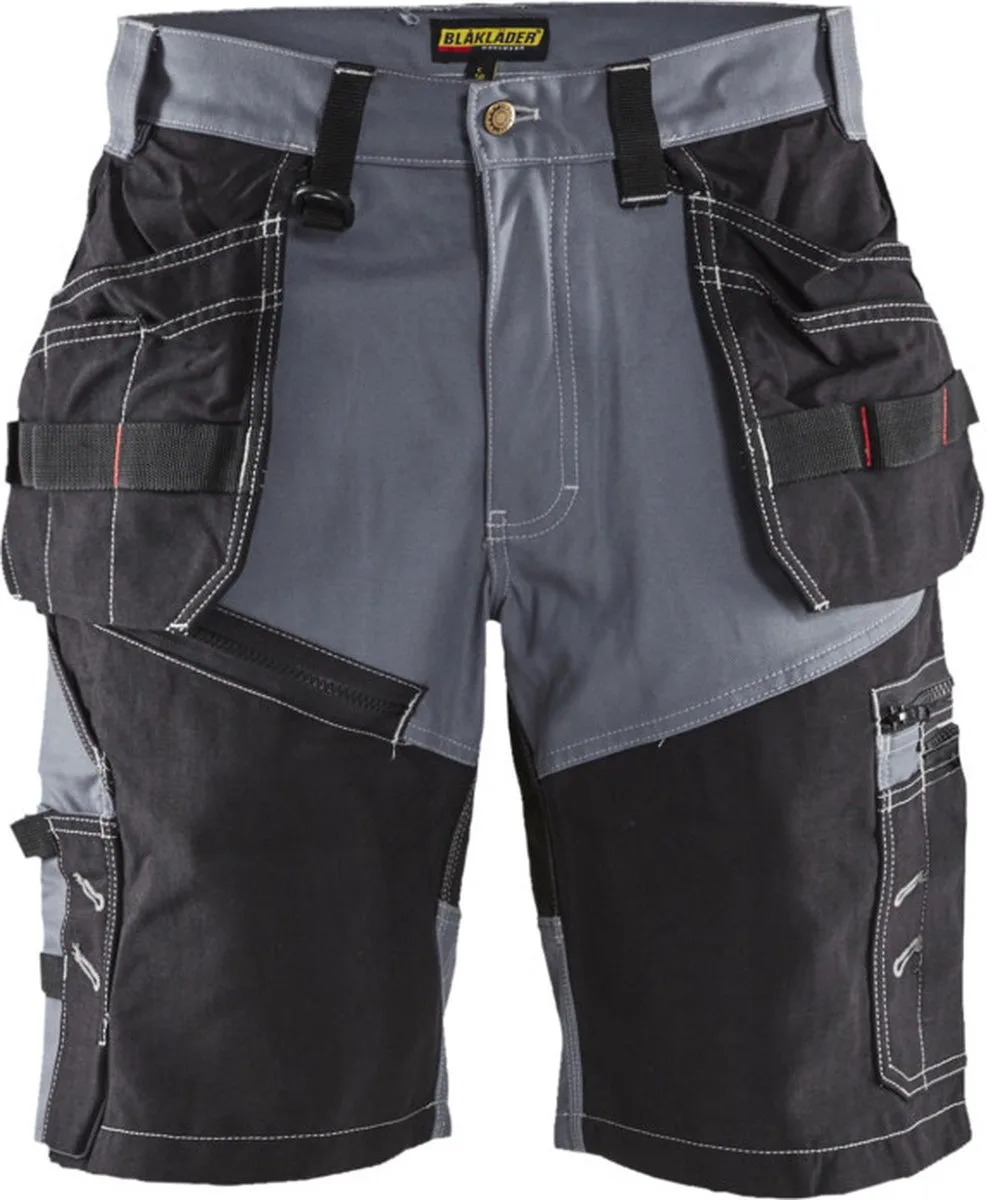 Short X1500 1502-1370 - Grijs/Zwart fra Blåkläder, Grå, Sort, C50 – produktbillede
