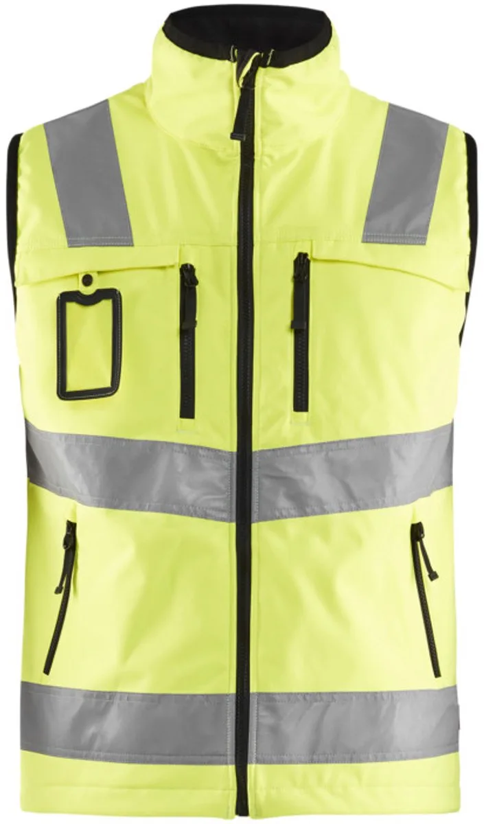 Softshell vest High Vis 3049-2517 - High Vis Geel van Blåkläder, High Vis Geel, L – productafbeelding