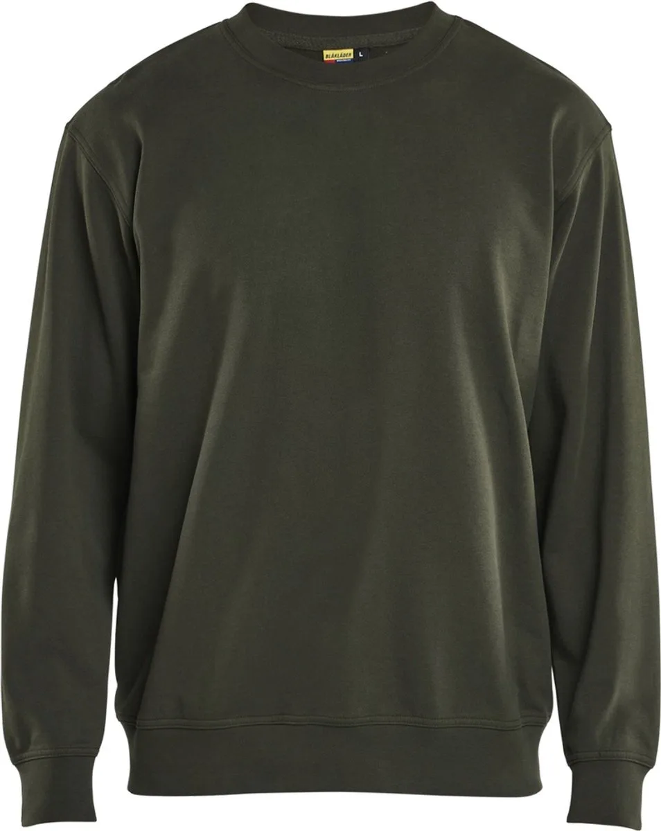 Sweatshirt 3340-1158 - Donker Herfstgroen von Blåkläder, Donker Herfstgroen, 3XL – Produktbild