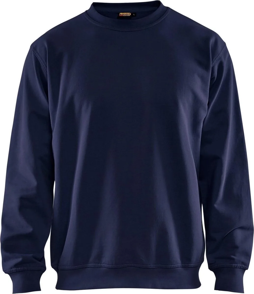 Sweatshirt 3340-1158 - Marineblauw fra Blåkläder, Marineblauw, 3XL – produktbillede