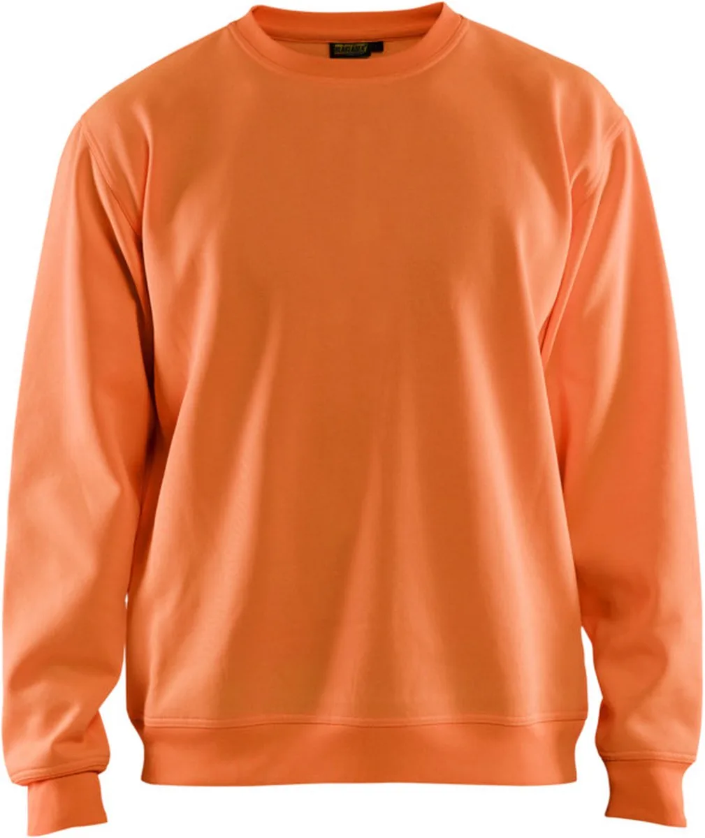 Sweatshirt 3401-1074 - High Vis Oranje fra Blåkläder, High Vis Oranje, L – produktbillede