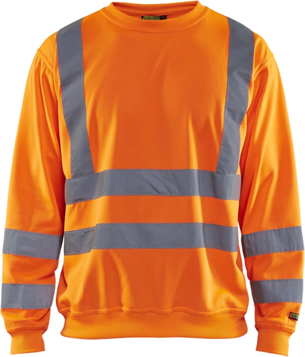 Sweatshirt High Vis 3341-1974 - High Vis Oranje by Blåkläder, High Vis Oranje, L – product image