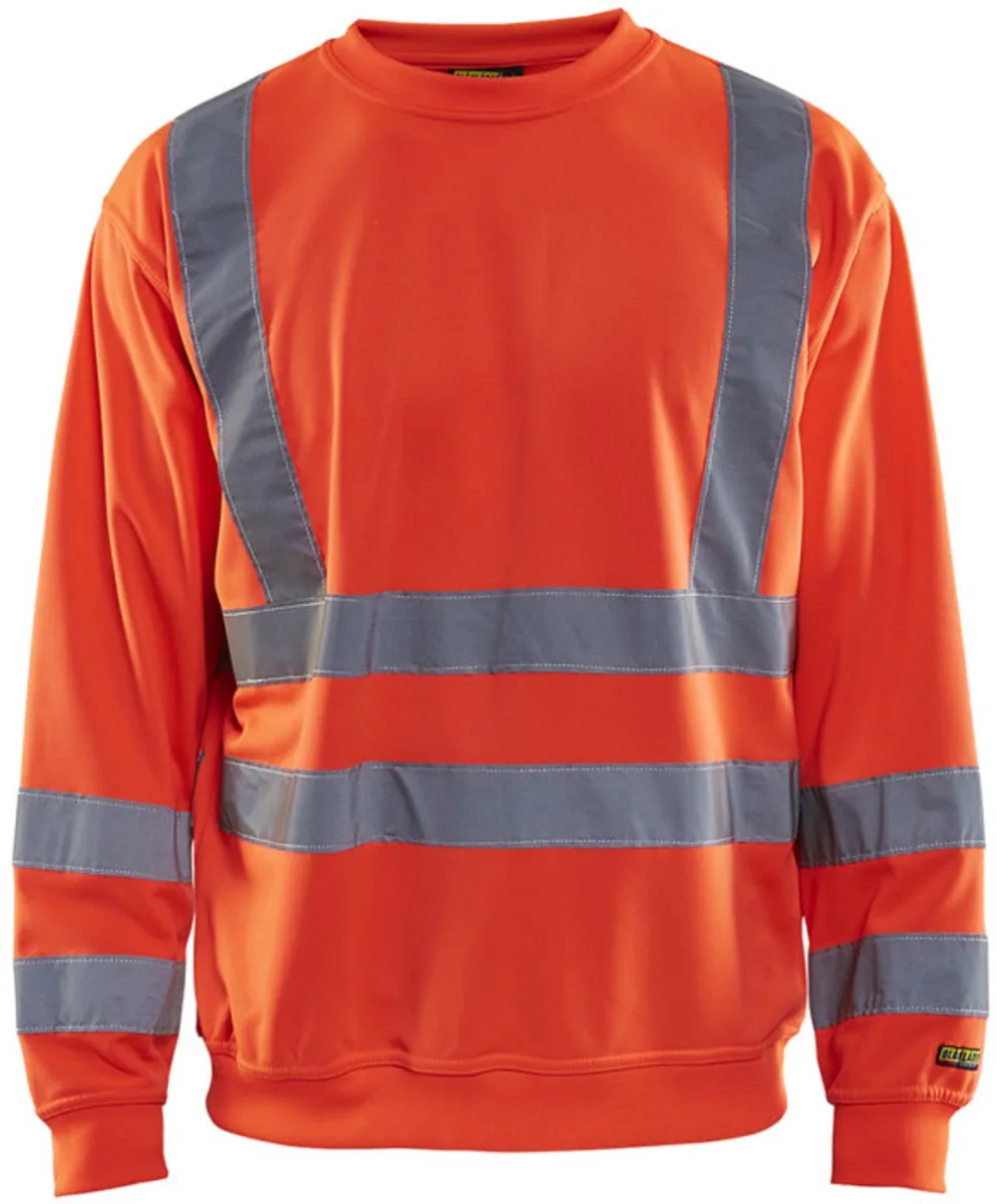 Sweatshirt High Vis 3341-1974 - High Vis Rood de Blåkläder, High Vis Rood, 3XL – image du produit