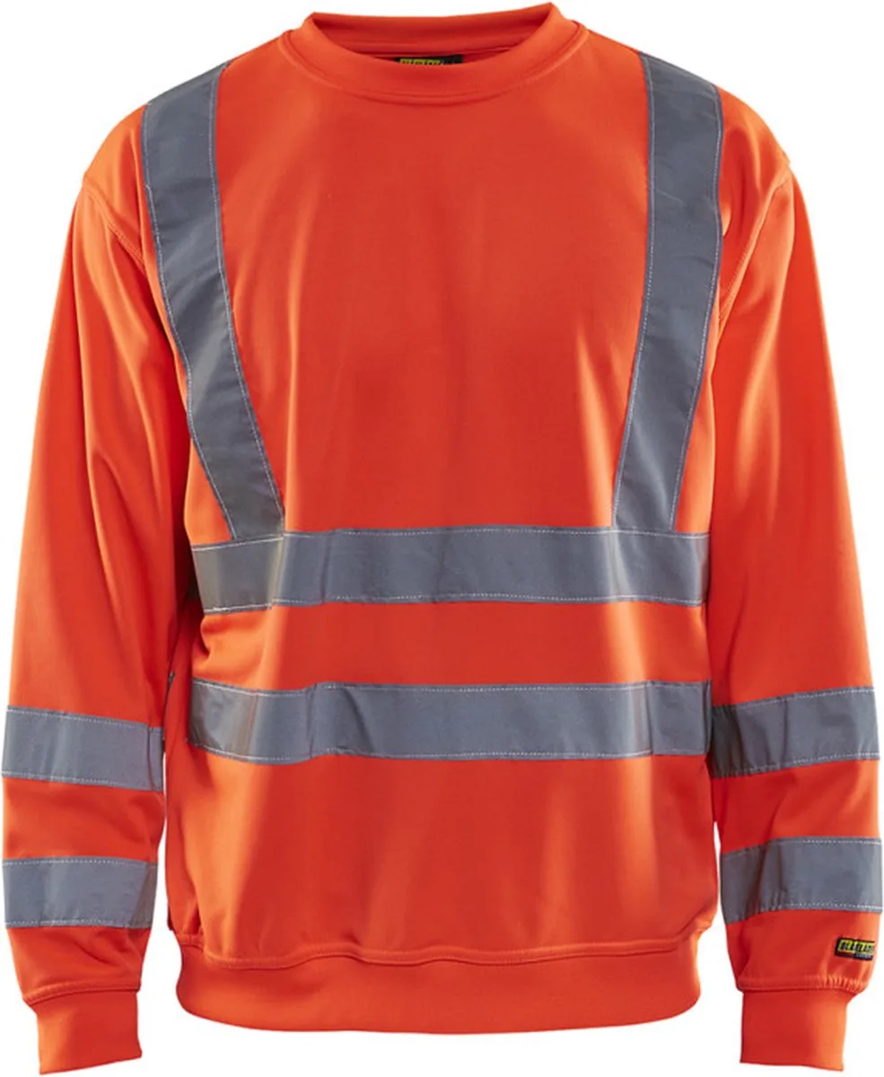 Sweatshirt High Vis 3341-1974 - High Vis Rood de Blåkläder, High Vis Rood, XL – image du produit