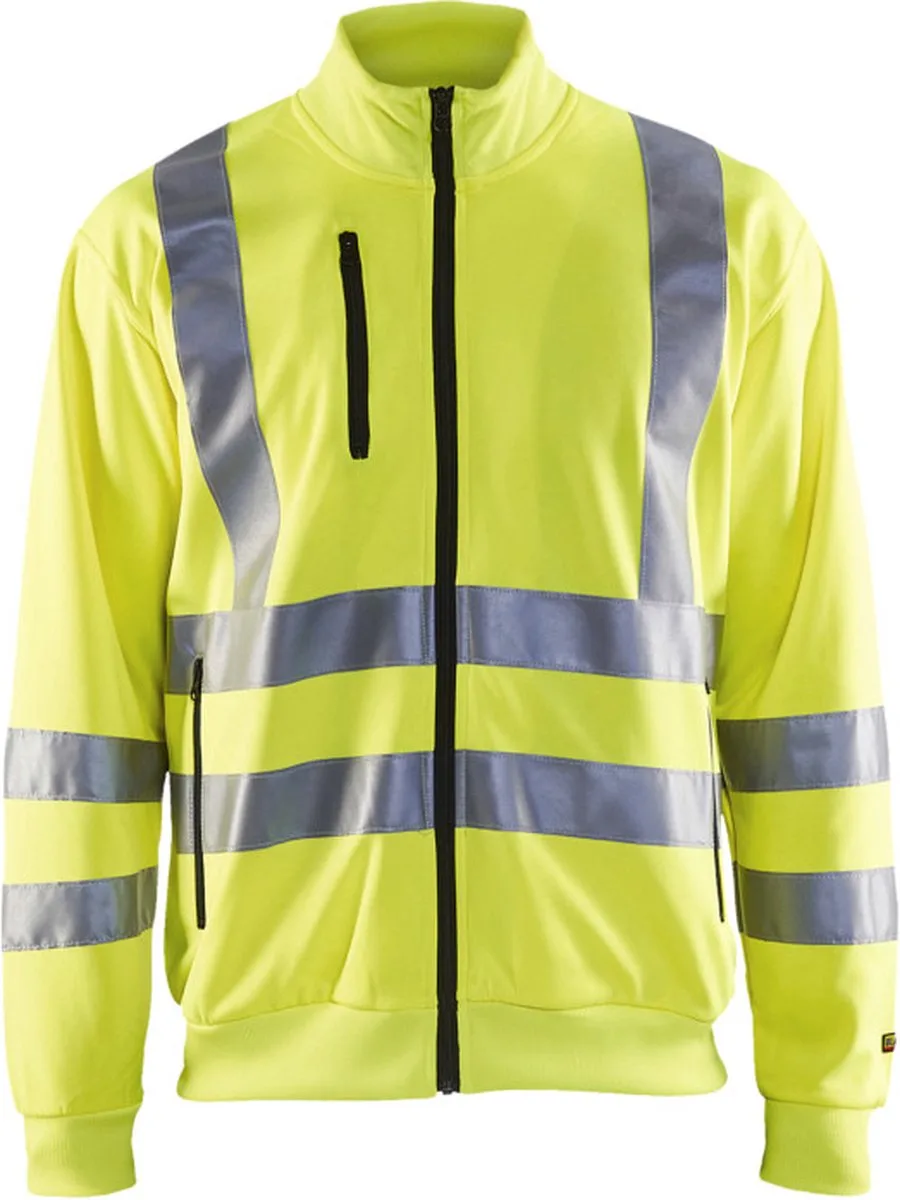 Sweatshirt High Vis 3358-1974 - High Vis Geel de Blåkläder, High Vis Geel, XS – image du produit