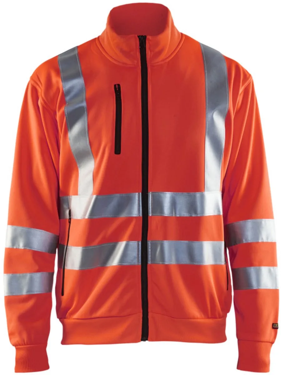 Sweatshirt High Vis 3358-1974 - High Vis Rood de Blåkläder, High Vis Rood, 4XL – image du produit
