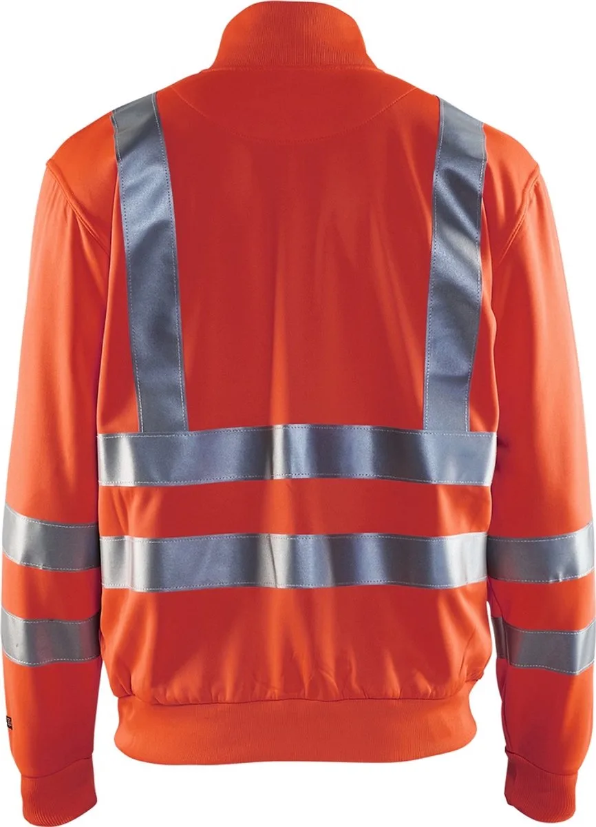 Sweatshirt High Vis 3358-1974 - High Vis Rood van Blåkläder, High Vis Rood, L – productafbeelding