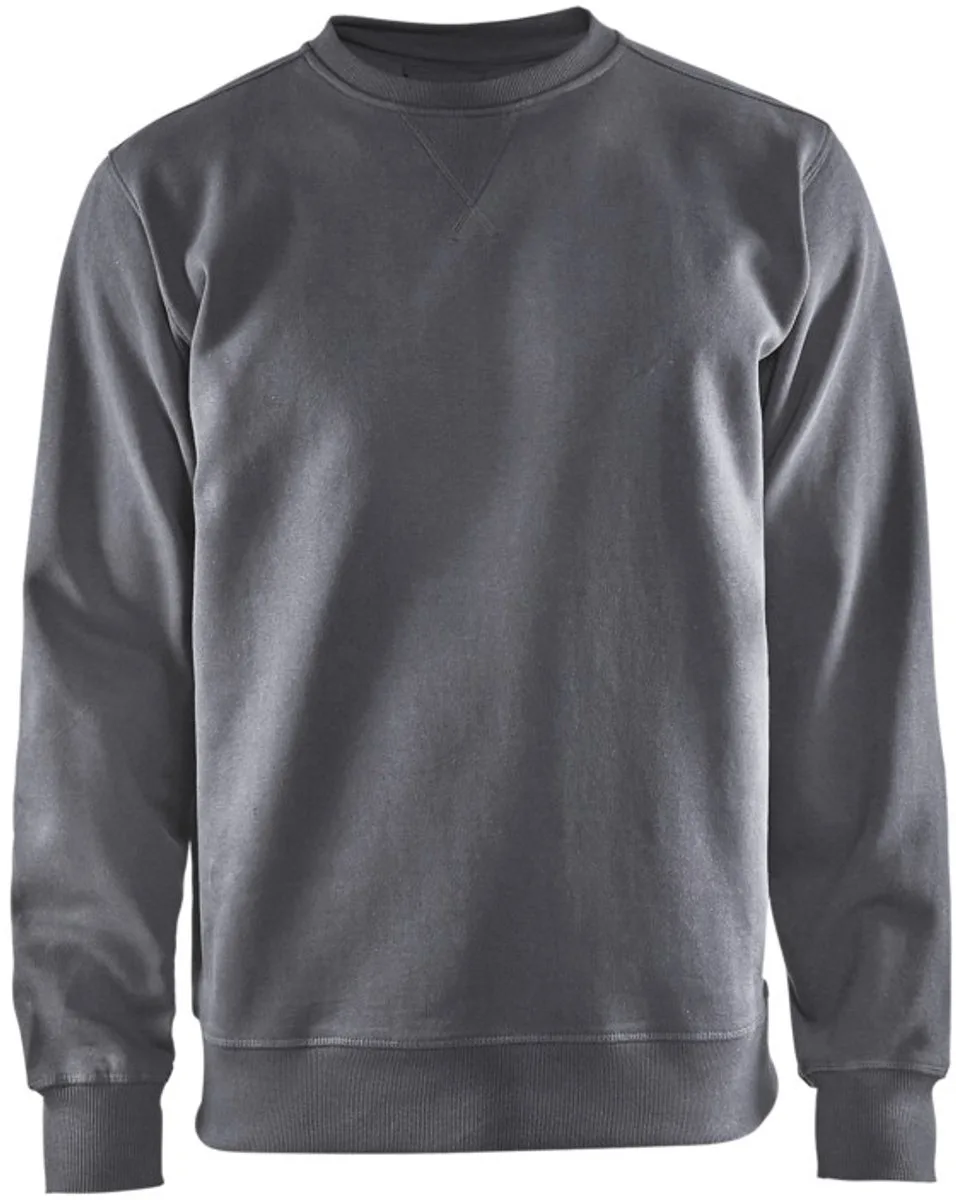 Sweatshirt Jersey ronde hals 3364-1048 - Grijs fra Blåkläder, Grå, 3XL – produktbillede