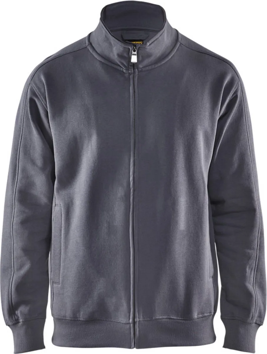 Sweatshirt lange rits 3349-1048 - Grijs van Blåkläder, Grijs, L – productafbeelding