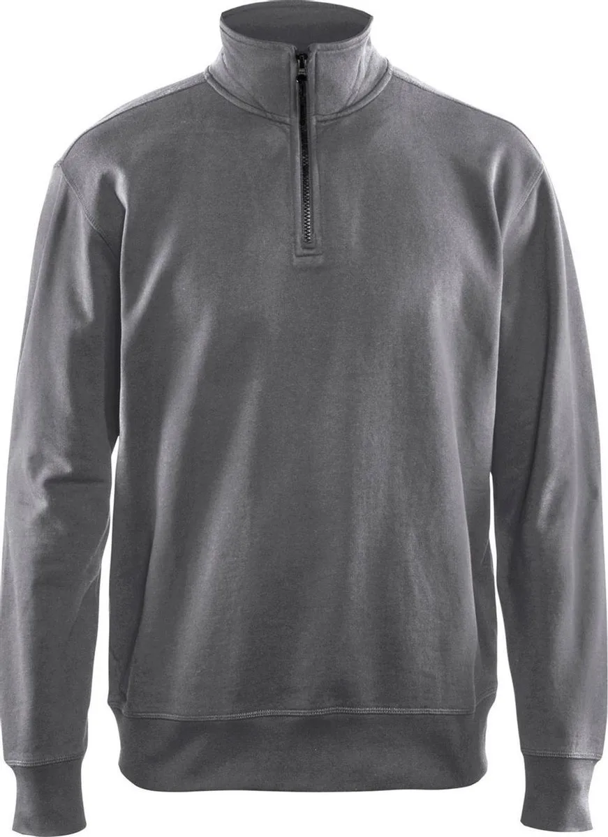 Sweatshirt met halve rits 3369-1158 - Grijs de Blåkläder, Gris, 3XL – image du produit