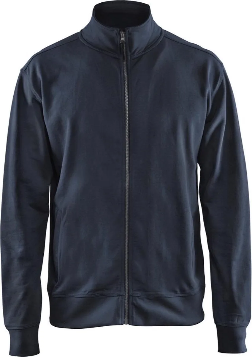 Sweatshirt met rits 3371-1158 - Donker marineblauw de Blåkläder, Donker marineblauw, 4XL – image du produit