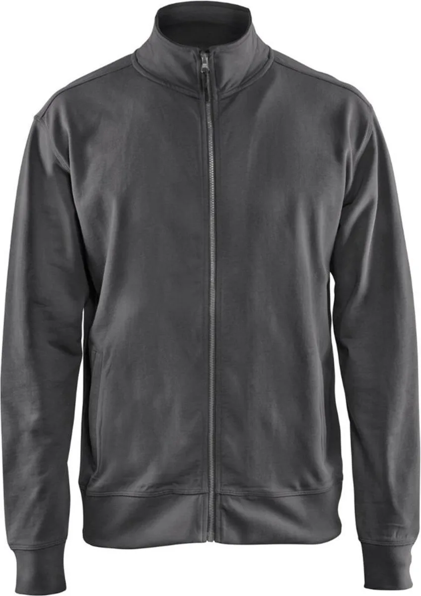 Sweatshirt met rits 3371-1158 - Donkergrijs von Blåkläder, Dunkelgrau, XXL – Produktbild