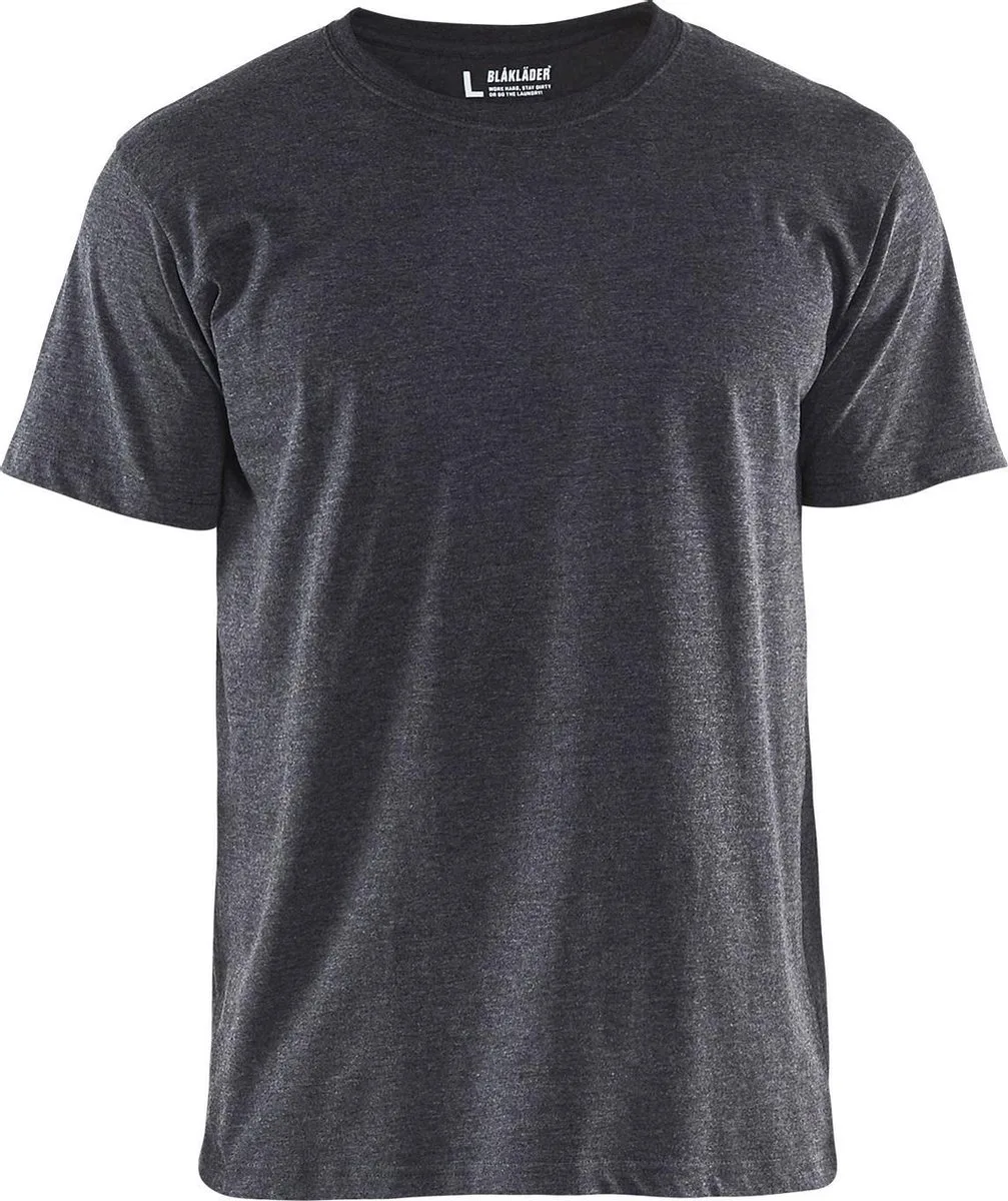 T-Shirt 3300-1025 - Zwart Mêlee de Blåkläder, Zwart Mêlee, XXL – image du produit