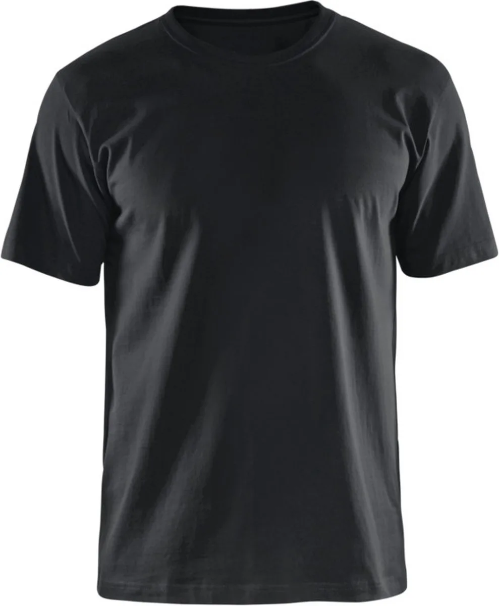 T-shirt 3535-1063 - Zwart van Blåkläder, Zwart, M – productafbeelding