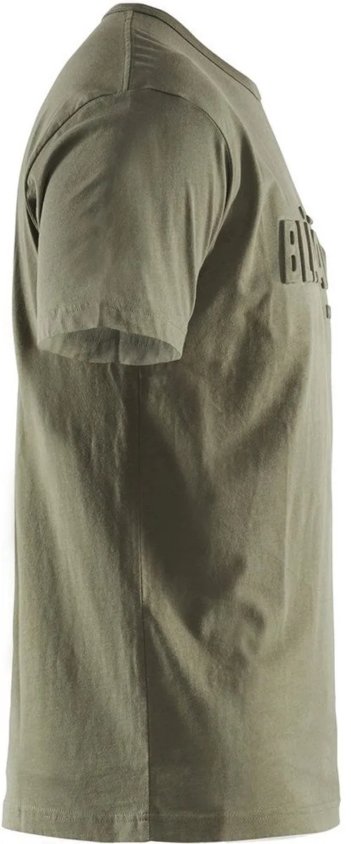 T-shirt 3D 3531-1042 - Herfstgroen von Blåkläder, Herfstgroen, M – Produktbild