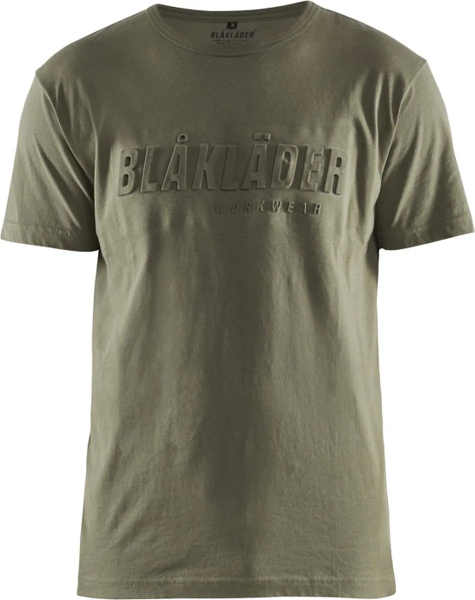 T-shirt 3D 3531-1042 - Herfstgroen van Blåkläder, Herfstgroen, XXL – productafbeelding