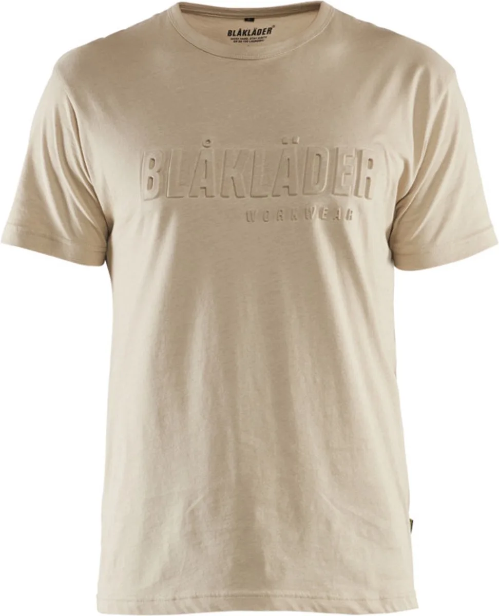 T-shirt 3D 3531-1042 - Zand van Blåkläder, Zand, S – productafbeelding