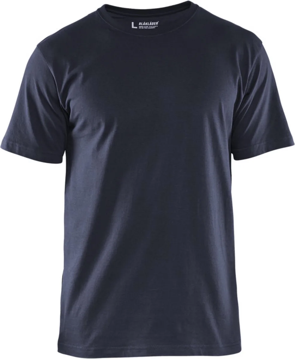 T-shirt 5-pack 3325-1042 - Donker marineblauw de Blåkläder, Donker marineblauw, 4XL – image du produit
