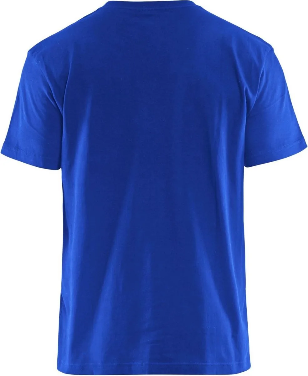 T-shirt bi-colour 3379-1042 - Korenblauw/Zwart de Blåkläder, Bleu, Noir, 4XL – image du produit
