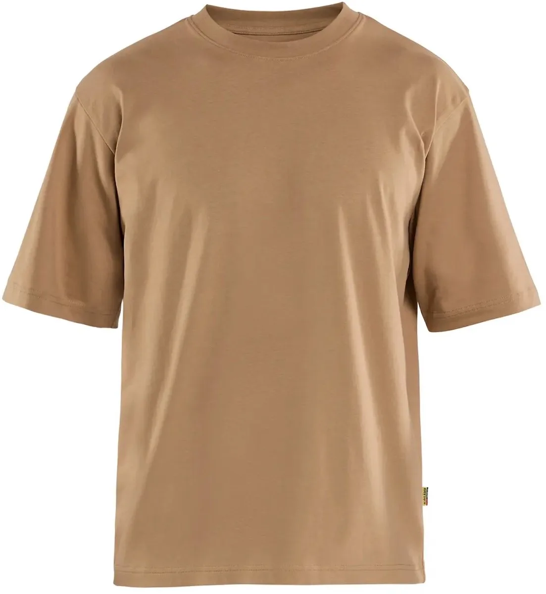 T-shirt Blaklader Ample van Blåkläder, Nougat clair – productafbeelding
