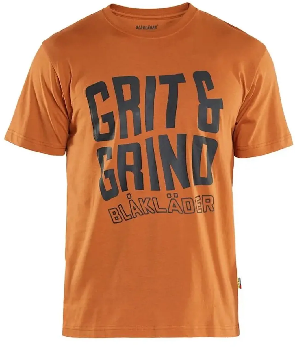 T-shirt Blaklader Grit and Grind de Blåkläder, Roest – image du produit