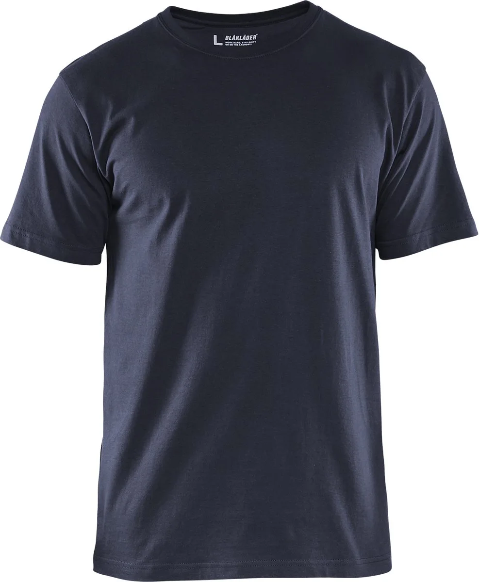 T-shirt Blaklader (x5) van Blåkläder, Donkere marine – productafbeelding